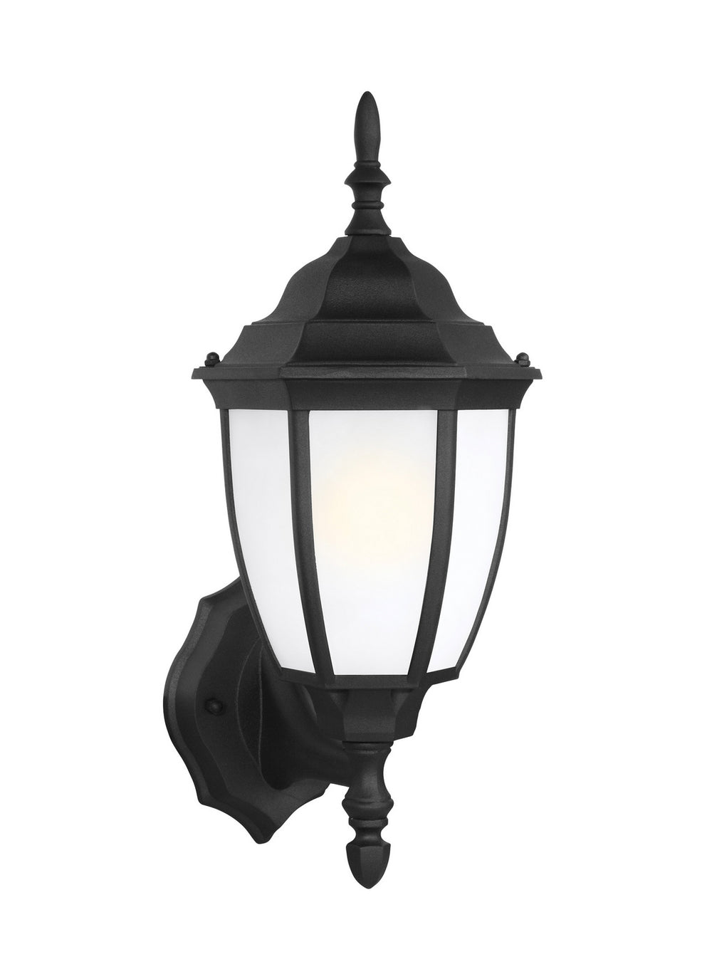 Generation Lighting Canada - One Light Outdoor Wall Lantern - Bakersville - Black- Union Lighting Luminaires Decor