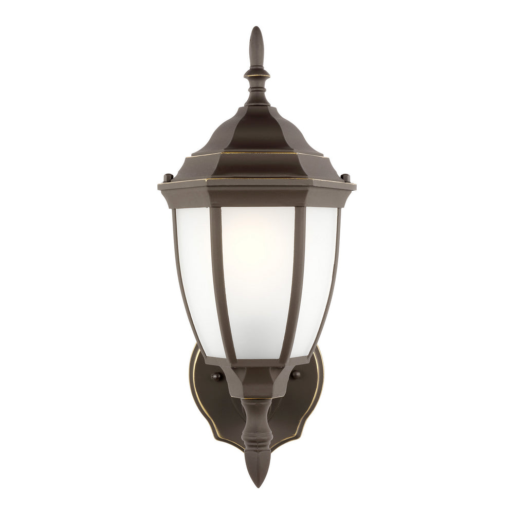 Generation Lighting Canada - One Light Outdoor Wall Lantern - Bakersville - Antique Bronze- Union Lighting Luminaires Decor