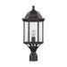 Generation Lighting Canada. - One Light Outdoor Post Lantern - Sevier - Antique Bronze- Union Lighting Luminaires Decor