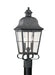Generation Lighting Canada. - Two Light Outdoor Post Lantern - Chatham - Oxidized Bronze- Union Lighting Luminaires Decor