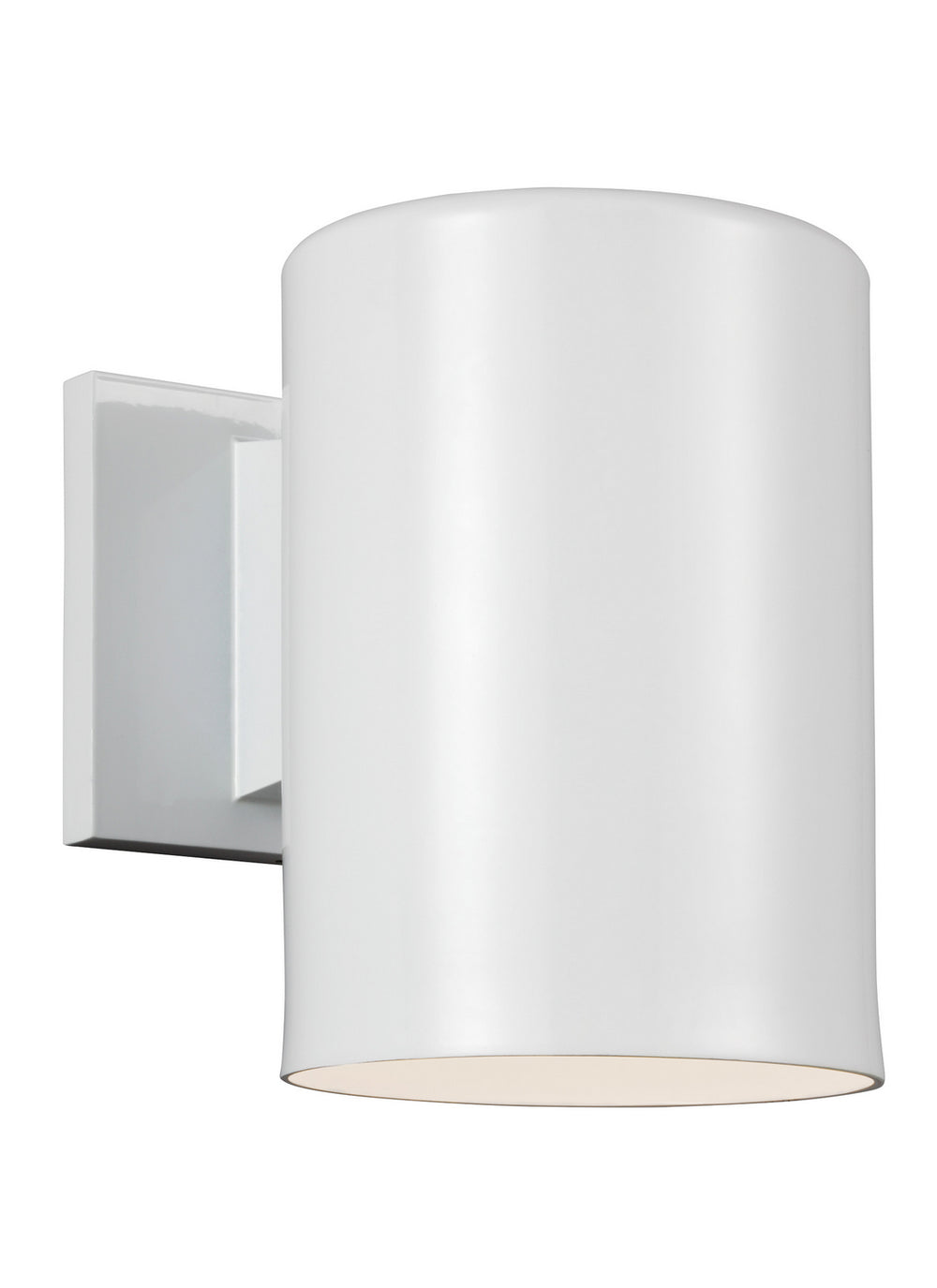 Visual Comfort Studio Canada - One Light Outdoor Wall Lantern - Outdoor Cylinders - White- Union Lighting Luminaires Decor
