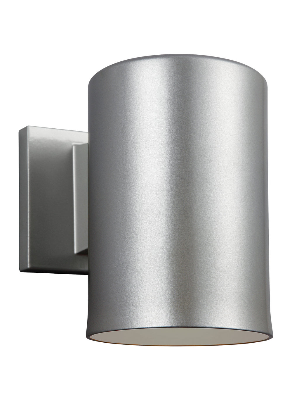 Visual Comfort Studio Canada - One Light Outdoor Wall Lantern - Outdoor Cylinders - Painted Brushed Nickel- Union Lighting Luminaires Decor