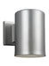 Visual Comfort Studio Canada - One Light Outdoor Wall Lantern - Outdoor Cylinders - Painted Brushed Nickel- Union Lighting Luminaires Decor