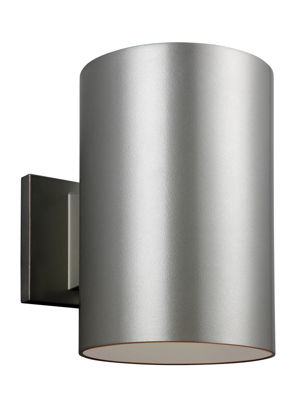 Visual Comfort Studio Canada - One Light Outdoor Wall Lantern - Outdoor Cylinders - Painted Brushed Nickel- Union Lighting Luminaires Decor