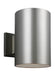Visual Comfort Studio Canada - One Light Outdoor Wall Lantern - Outdoor Cylinders - Painted Brushed Nickel- Union Lighting Luminaires Decor