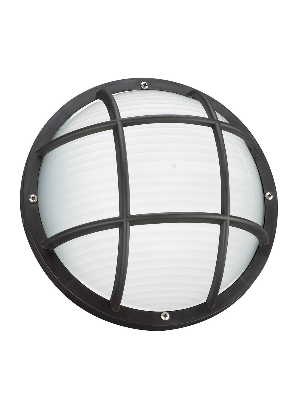 Generation Lighting Canada - One Light Outdoor Wall / Ceiling Mount - Bayside - Black- Union Lighting Luminaires Decor