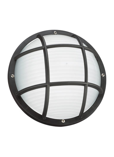 Generation Lighting Canada - One Light Outdoor Wall / Ceiling Mount - Bayside - Black- Union Lighting Luminaires Decor