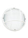 Generation Lighting Canada - One Light Outdoor Wall / Ceiling Mount - Bayside - White- Union Lighting Luminaires Decor