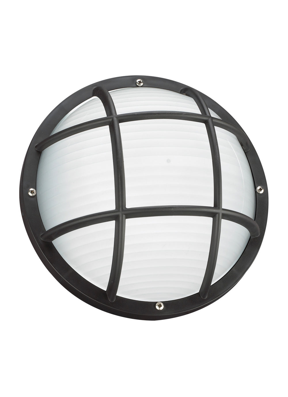 Generation Lighting Canada - One Light Outdoor Wall / Ceiling Mount - Bayside - Black- Union Lighting Luminaires Decor