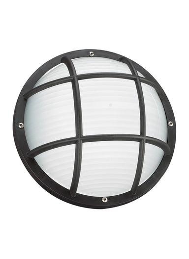 Generation Lighting Canada - One Light Outdoor Wall / Ceiling Mount - Bayside - Black- Union Lighting Luminaires Decor