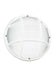 Generation Lighting Canada - One Light Outdoor Wall / Ceiling Mount - Bayside - White- Union Lighting Luminaires Decor
