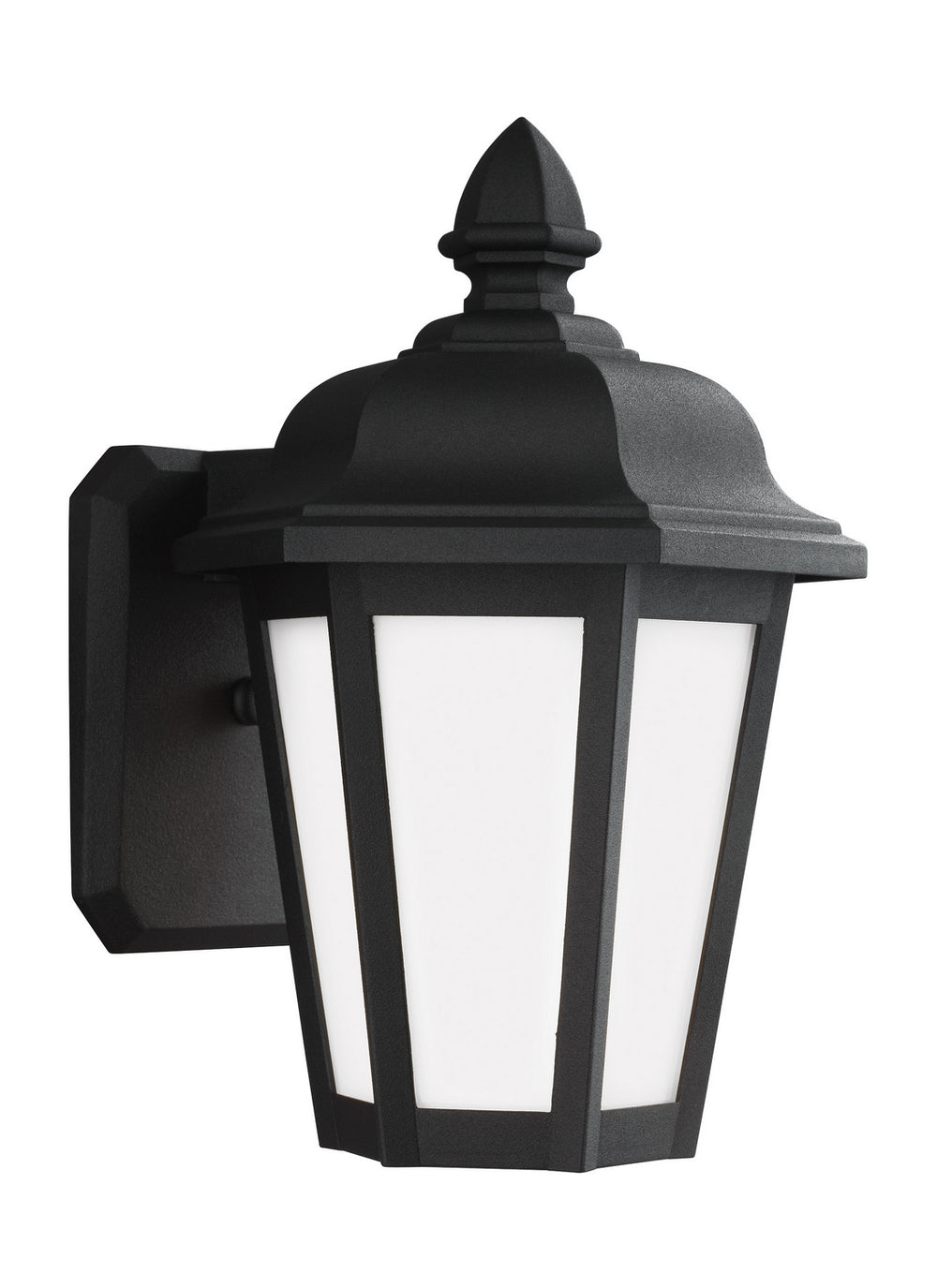 Generation Lighting Canada - One Light Outdoor Wall Lantern - Brentwood - Black- Union Lighting Luminaires Decor