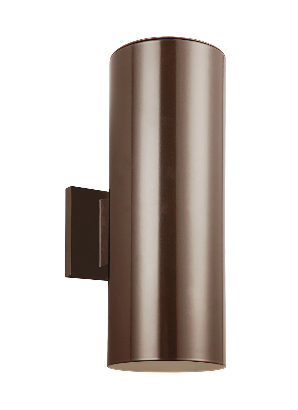 Visual Comfort Studio Canada - Two Light Outdoor Wall Lantern - Outdoor Cylinders - Bronze- Union Lighting Luminaires Decor