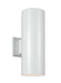 Visual Comfort Studio Canada - Two Light Outdoor Wall Lantern - Outdoor Cylinders - White- Union Lighting Luminaires Decor