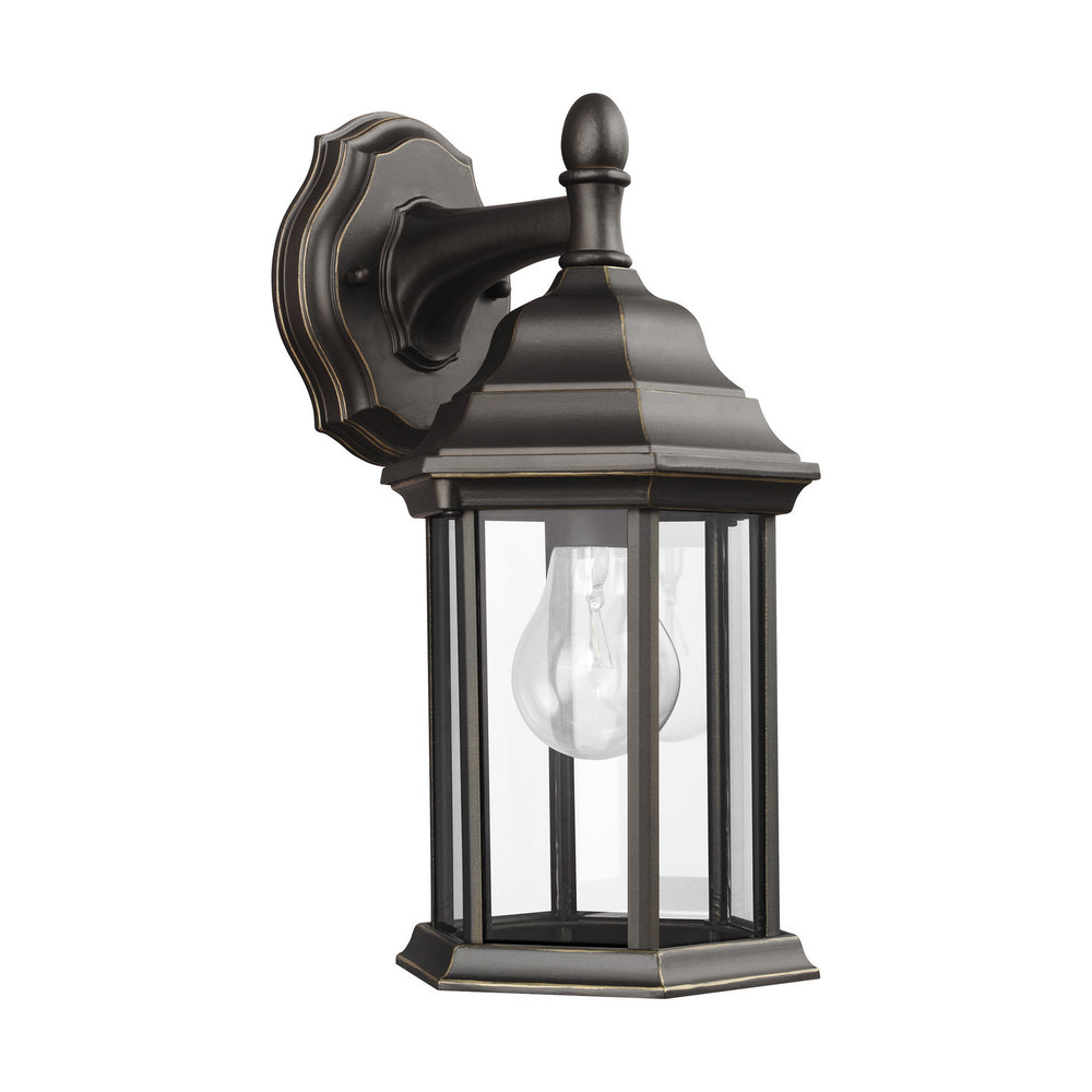 Generation Lighting Canada - One Light Outdoor Wall Lantern - Sevier - Antique Bronze- Union Lighting Luminaires Decor