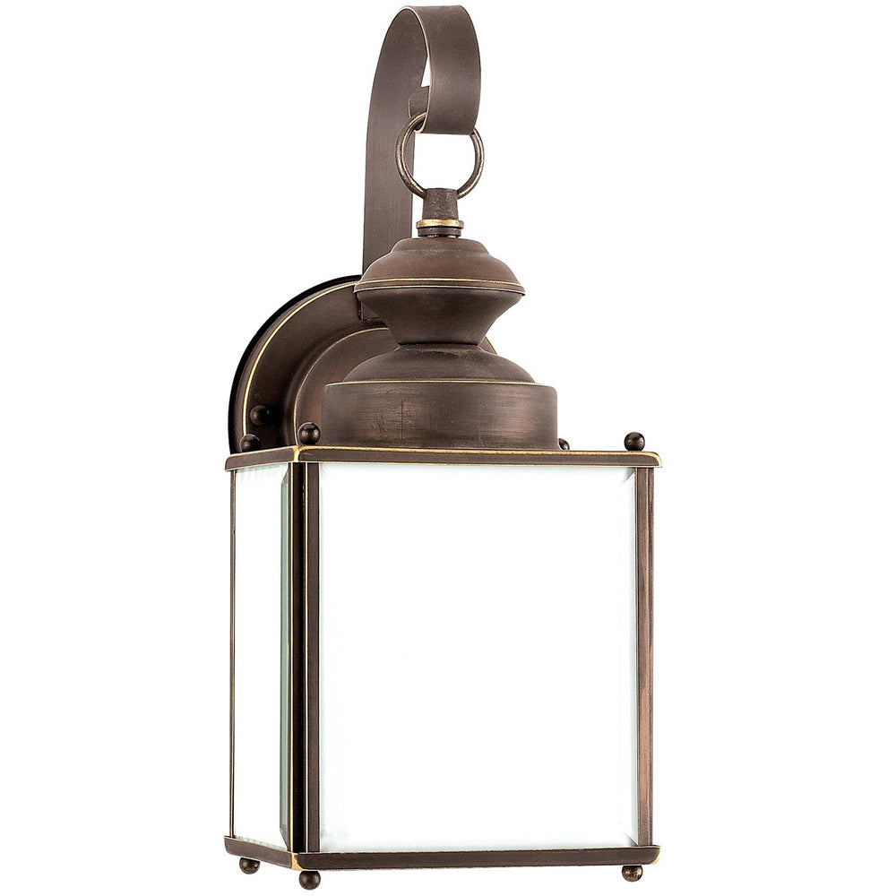Generation Lighting Canada - One Light Outdoor Wall Lantern - Jamestowne - Antique Bronze- Union Lighting Luminaires Decor