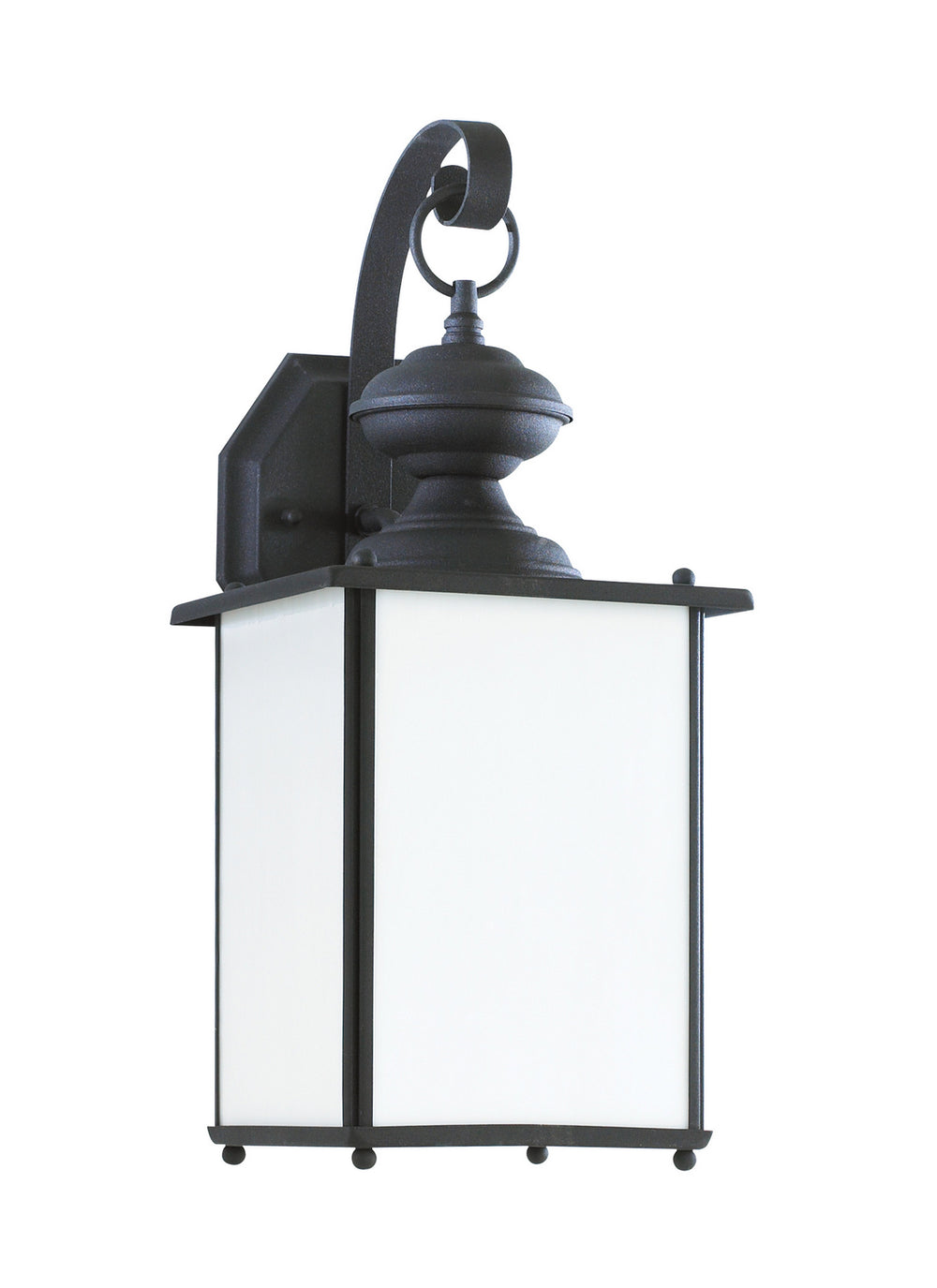 Generation Lighting Canada - One Light Outdoor Wall Lantern - Jamestowne - Black- Union Lighting Luminaires Decor