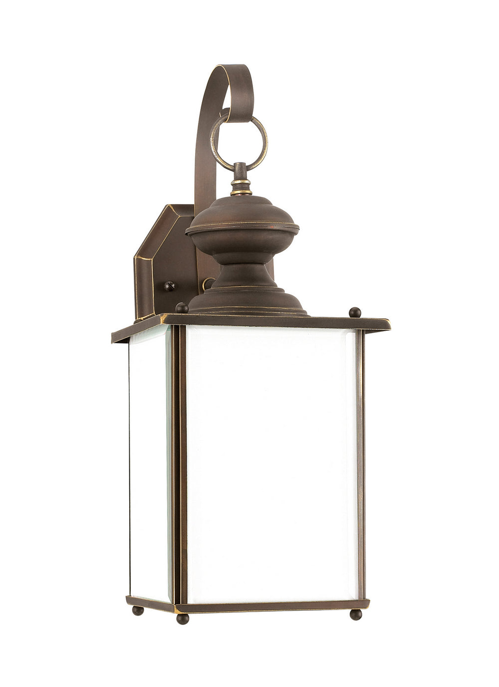 Generation Lighting Canada - One Light Outdoor Wall Lantern - Jamestowne - Antique Bronze- Union Lighting Luminaires Decor
