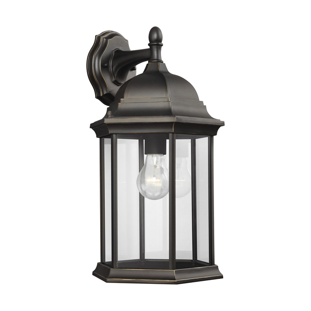 Generation Lighting Canada - One Light Outdoor Wall Lantern - Sevier - Antique Bronze- Union Lighting Luminaires Decor