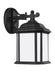 Generation Lighting Canada - One Light Outdoor Wall Lantern - Kent - Black- Union Lighting Luminaires Decor