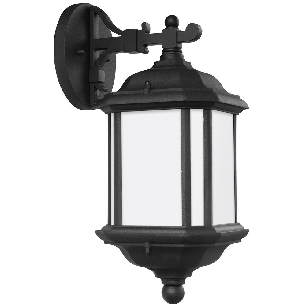 Generation Lighting Canada - One Light Outdoor Wall Lantern - Kent - Black- Union Lighting Luminaires Decor