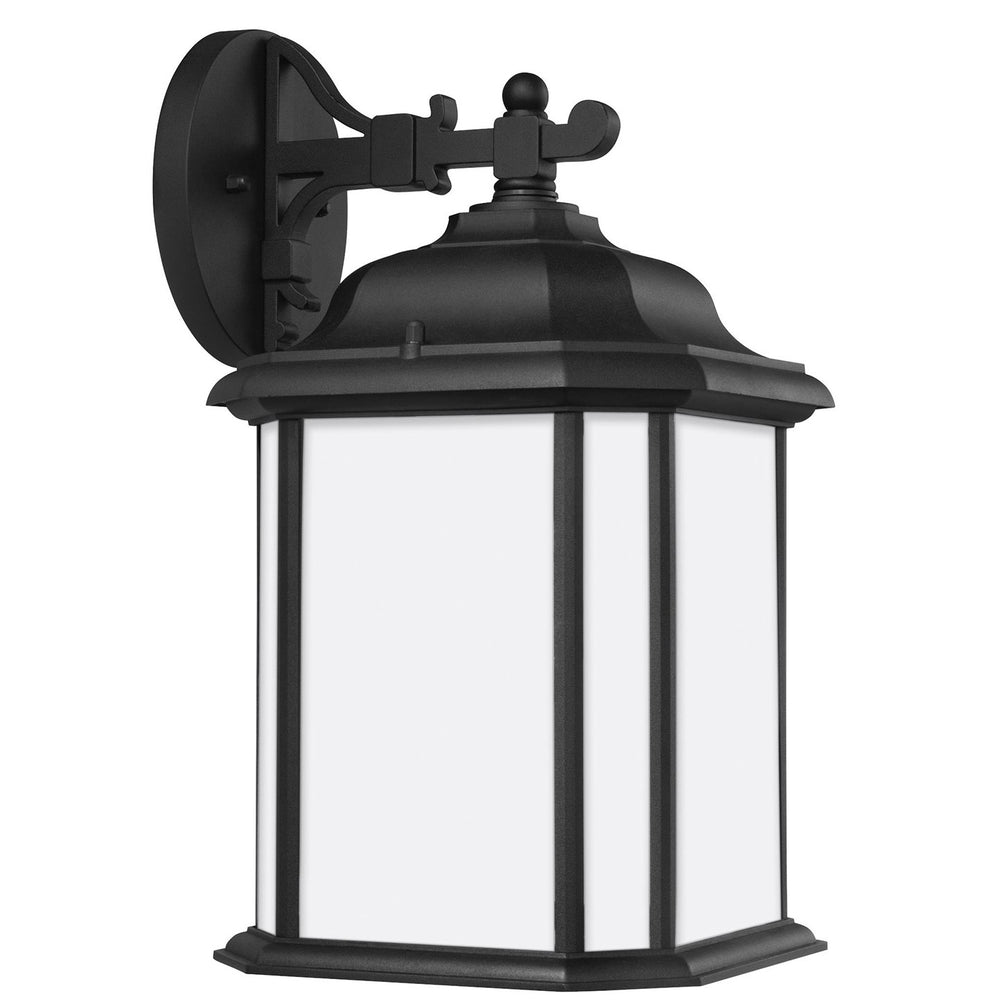 Generation Lighting Canada - One Light Outdoor Wall Lantern - Kent - Black- Union Lighting Luminaires Decor