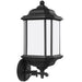 Generation Lighting Canada - One Light Outdoor Wall Lantern - Kent - Black- Union Lighting Luminaires Decor