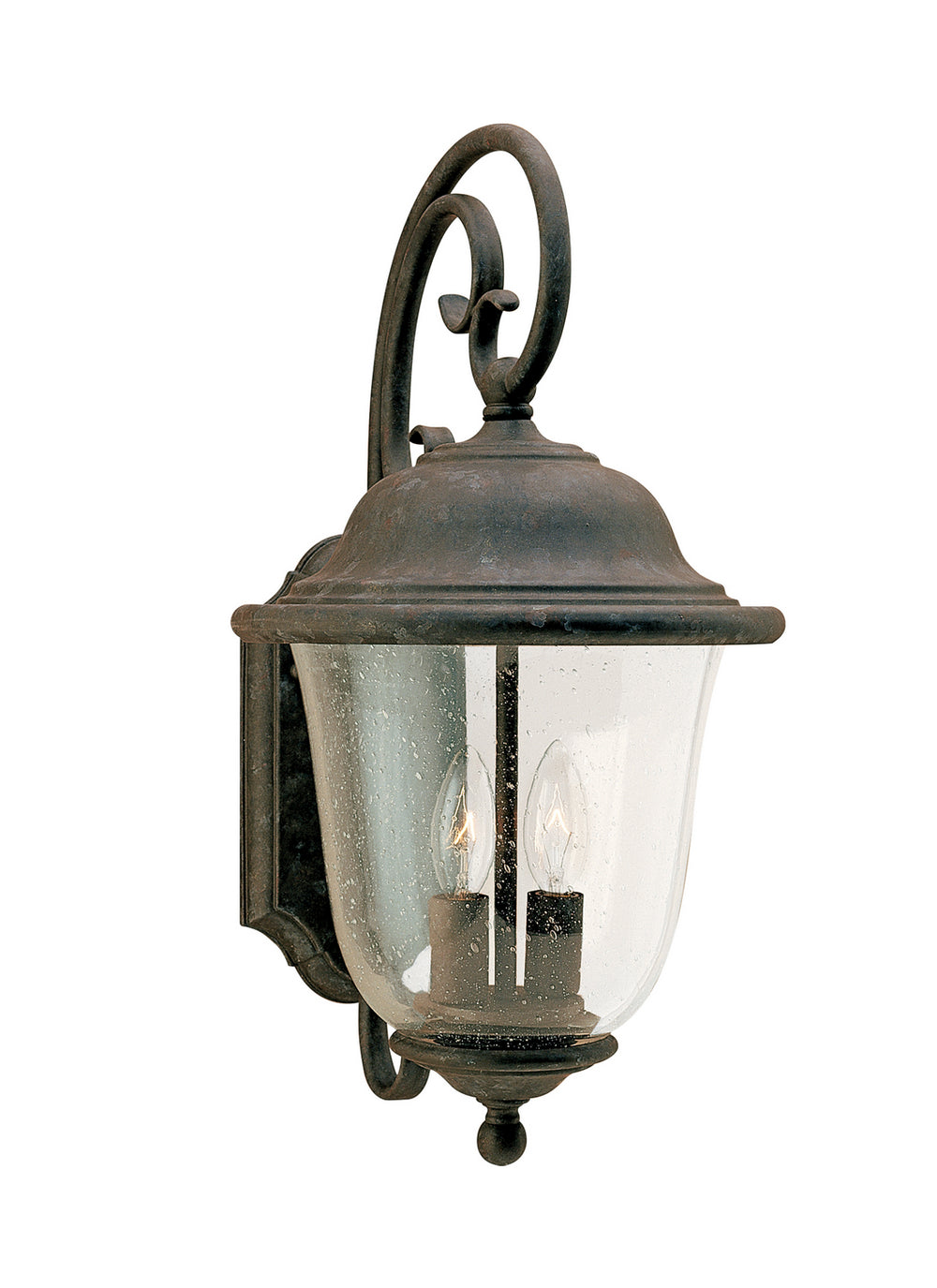 Generation Lighting Canada - Two Light Outdoor Wall Lantern - Trafalgar - Oxidized Bronze- Union Lighting Luminaires Decor