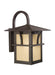 Generation Lighting Canada. - One Light Outdoor Wall Lantern - Medford Lakes - Statuary Bronze- Union Lighting Luminaires Decor