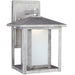 Generation Lighting Canada - One Light Outdoor Wall Lantern - Hunnington - Weathered Pewter- Union Lighting Luminaires Decor