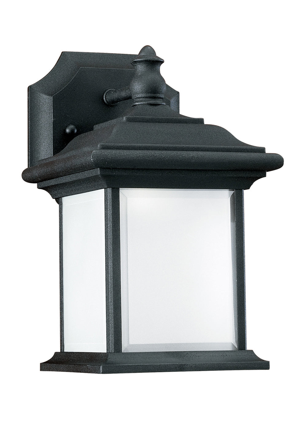 Generation Lighting Canada - One Light Outdoor Wall Lantern - Wynfield - Black- Union Lighting Luminaires Decor