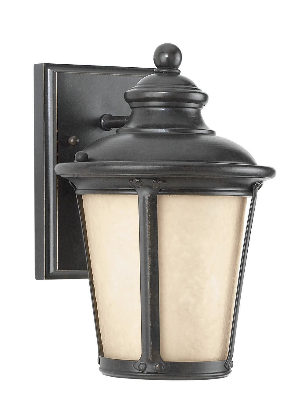 Generation Lighting Canada - One Light Outdoor Wall Lantern - Cape May - Burled Iron- Union Lighting Luminaires Decor