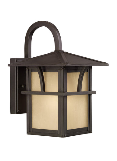 Generation Lighting Canada. - One Light Outdoor Wall Lantern - Medford Lakes - Statuary Bronze- Union Lighting Luminaires Decor