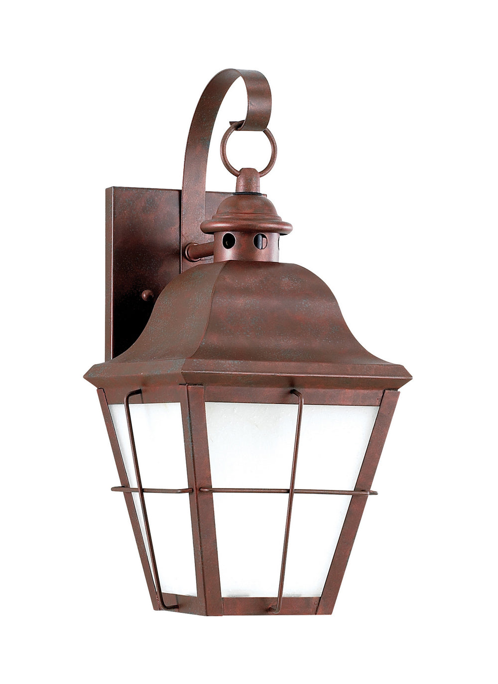 Generation Lighting Canada - One Light Outdoor Wall Lantern - Chatham - Weathered Copper- Union Lighting Luminaires Decor