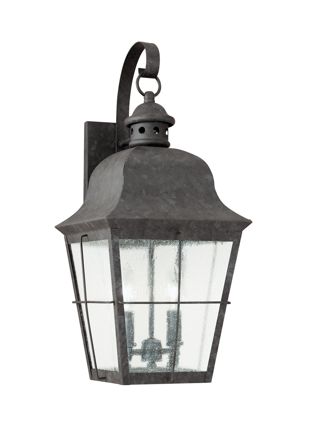 Generation Lighting Canada - Two Light Outdoor Wall Lantern - Chatham - Oxidized Bronze- Union Lighting Luminaires Decor