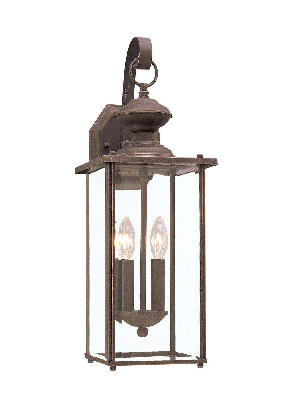 Generation Lighting Canada - Two Light Outdoor Wall Lantern - Jamestowne - Antique Bronze- Union Lighting Luminaires Decor