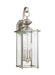 Generation Lighting Canada - Two Light Outdoor Wall Lantern - Jamestowne - Antique Brushed Nickel- Union Lighting Luminaires Decor