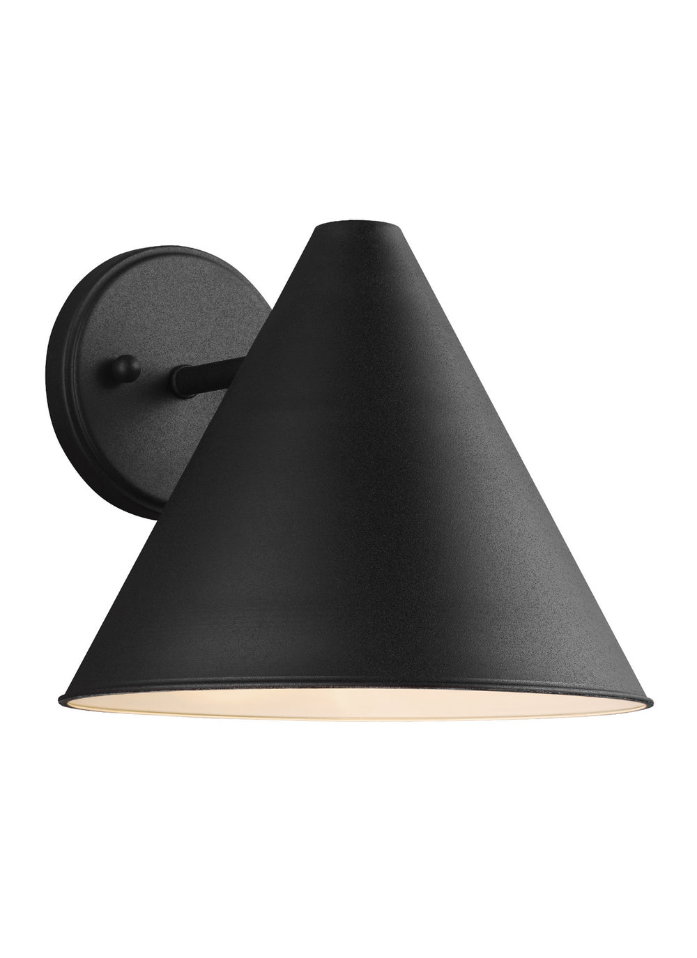 Generation Lighting Canada - One Light Outdoor Wall Lantern - Crittenden - Black- Union Lighting Luminaires Decor
