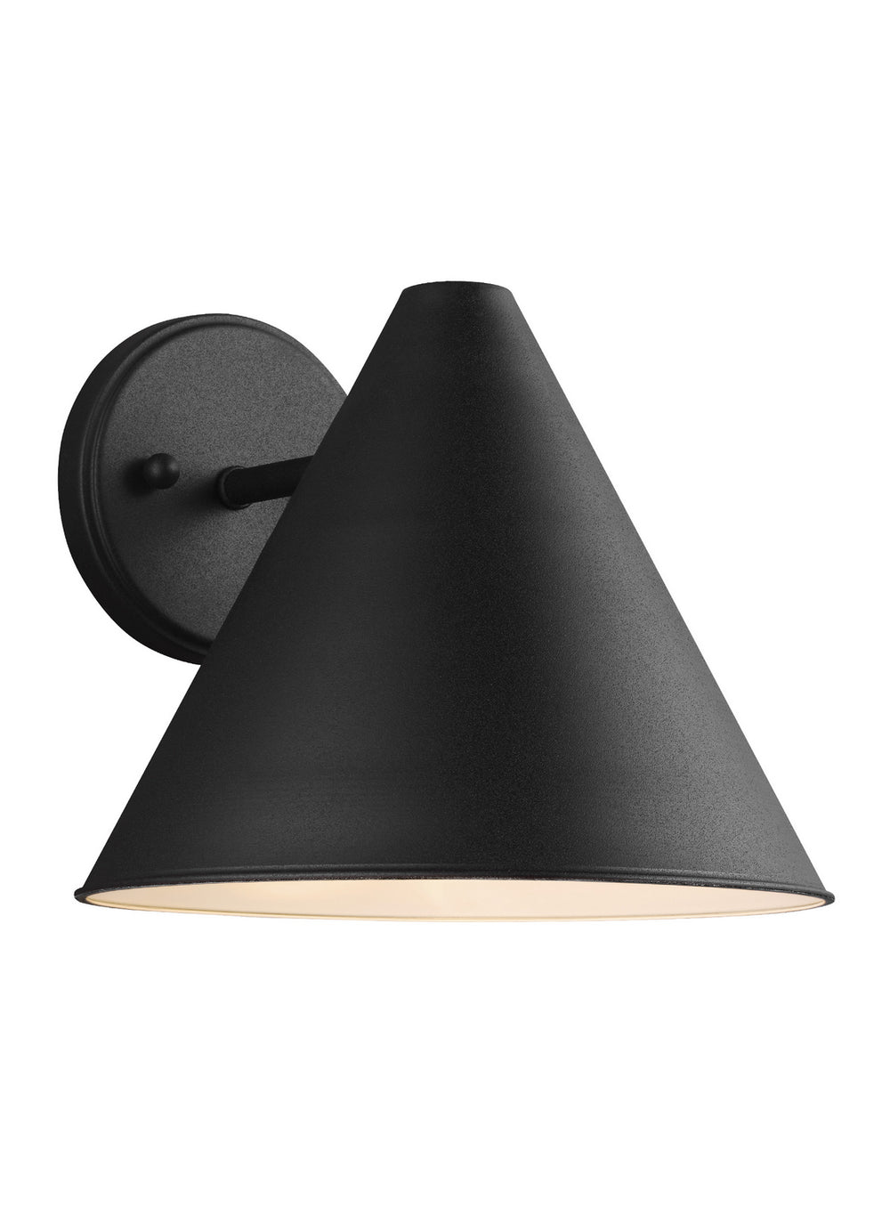 Generation Lighting Canada - One Light Outdoor Wall Lantern - Crittenden - Black- Union Lighting Luminaires Decor