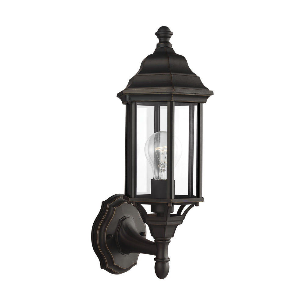 Generation Lighting Canada - One Light Outdoor Wall Lantern - Sevier - Antique Bronze- Union Lighting Luminaires Decor