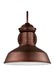 Generation Lighting Canada - One Light Outdoor Wall Lantern - Fredricksburg - Weathered Copper- Union Lighting Luminaires Decor