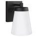 Generation Lighting Canada - One Light Outdoor Wall Lantern - Renville - Black- Union Lighting Luminaires Decor