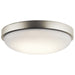 Kichler Canada - LED Flush Mount - Ceiling Space - Brushed Nickel- Union Lighting Luminaires Decor