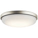 Kichler Canada - LED Flush Mount - Ceiling Space - Brushed Nickel- Union Lighting Luminaires Decor