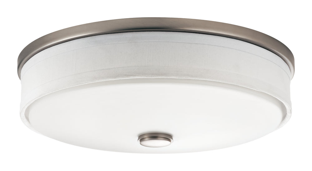 Kichler Canada - LED Flush Mount - Ceiling Space - Brushed Nickel- Union Lighting Luminaires Decor