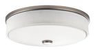 Kichler Canada - LED Flush Mount - Ceiling Space - Brushed Nickel- Union Lighting Luminaires Decor