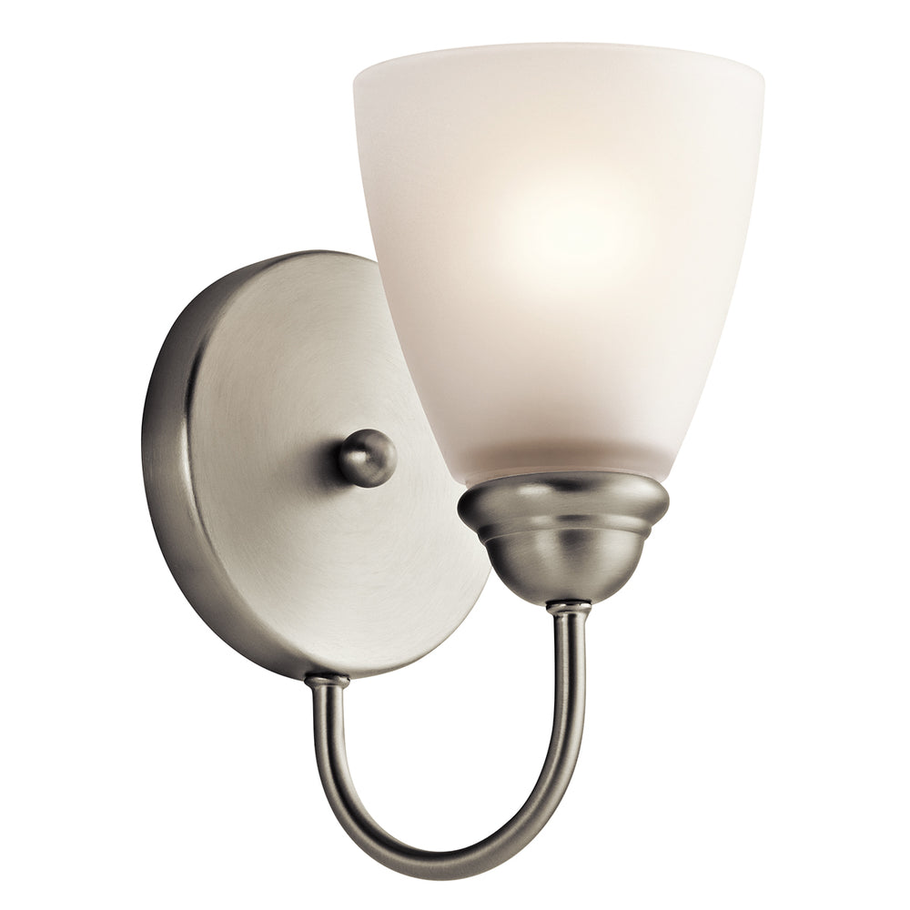 Kichler Canada - LED Wall Sconce - Jolie - Brushed Nickel- Union Lighting Luminaires Decor