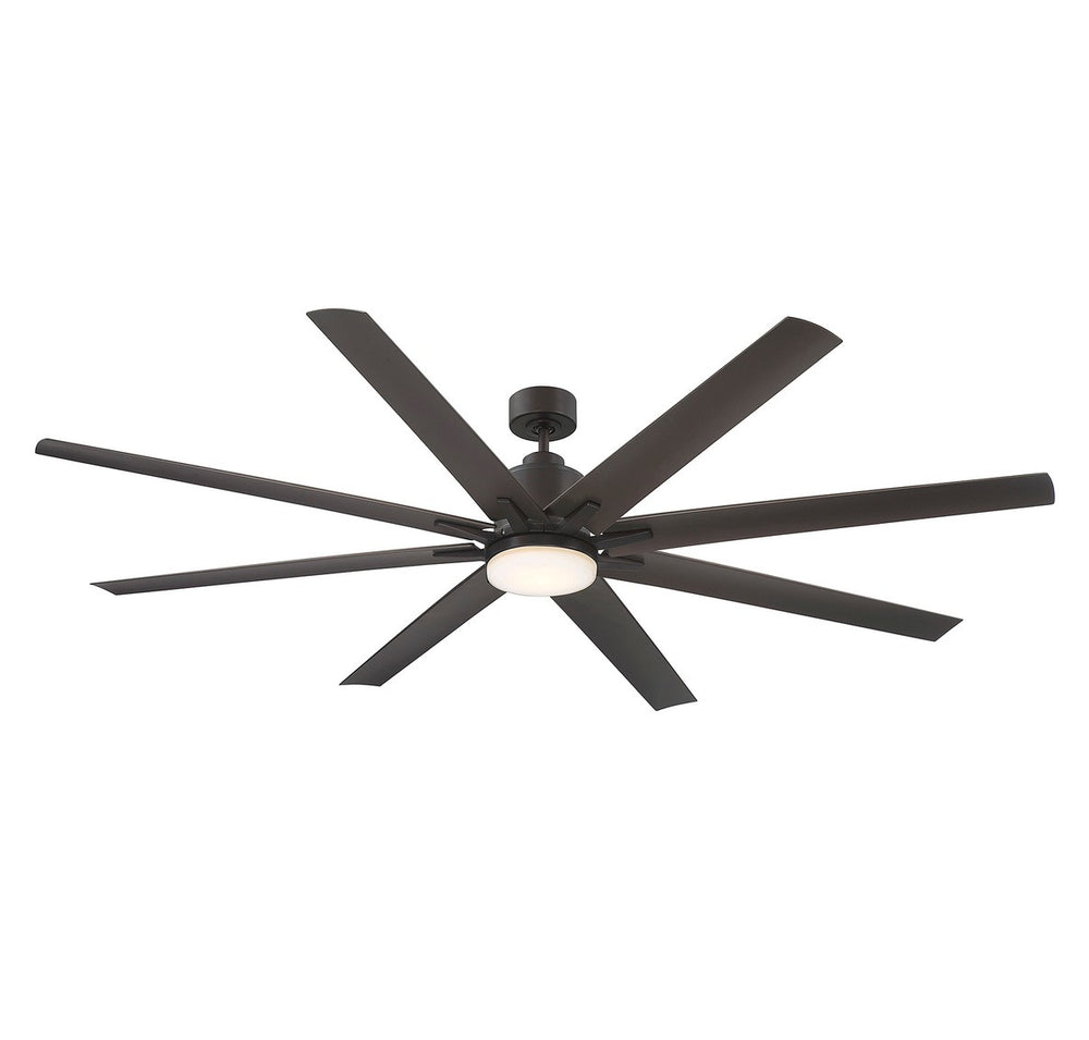 Meridian - 72" Outdoor Ceiling Fan - Bluffton - Oil Rubbed Bronze- Union Lighting Luminaires Decor