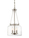 Savoy House - Three Light Pendant - Akron - Satin Nickel- Union Lighting Luminaires Decor
