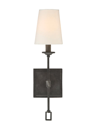 Savoy House - One Light Wall Sconce - Lorainne - Oxidized Black- Union Lighting Luminaires Decor